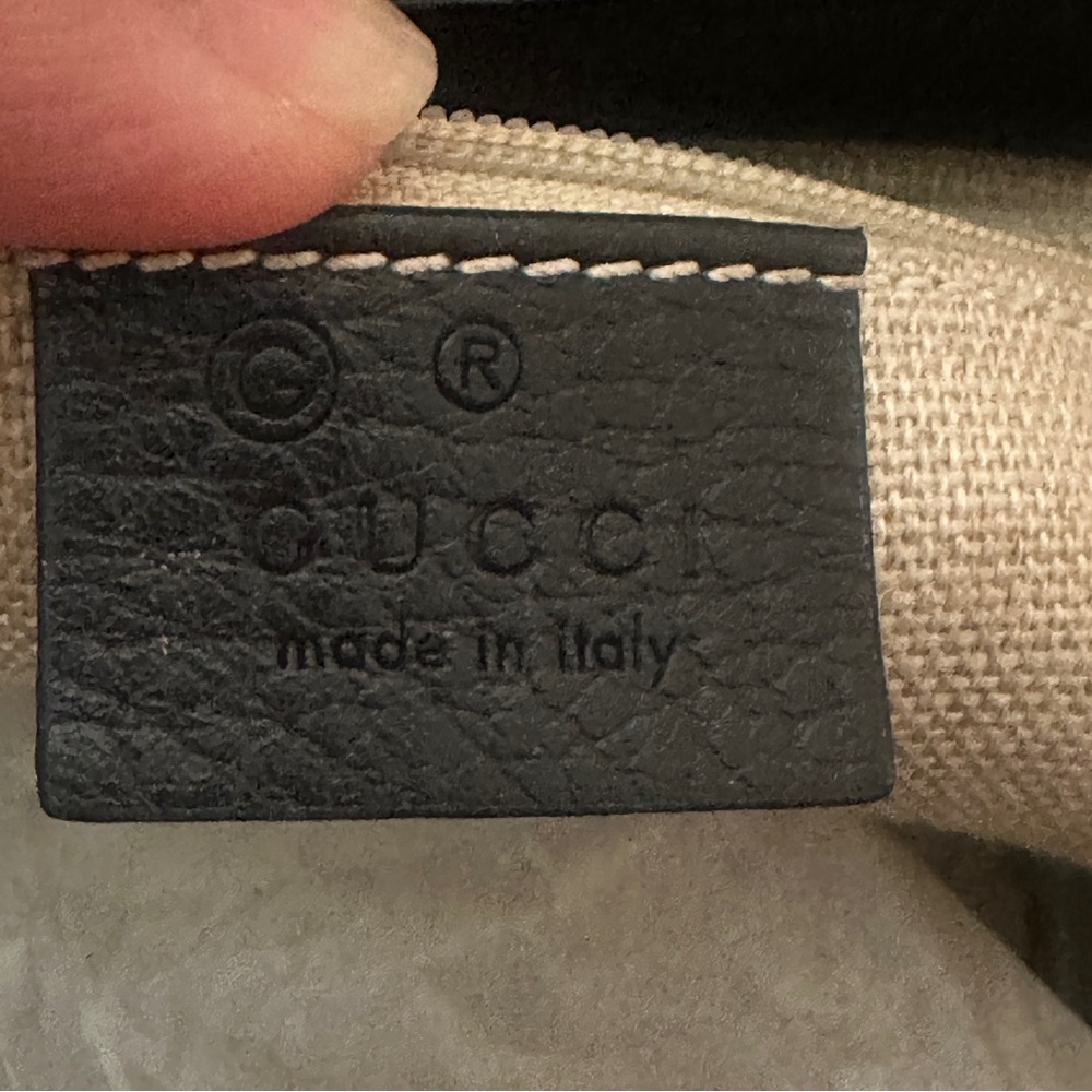 ❌SOLD❌Gucci Interlocking Flap Tote Bag with Chain Shoulder Bag - Picture 15 of 16